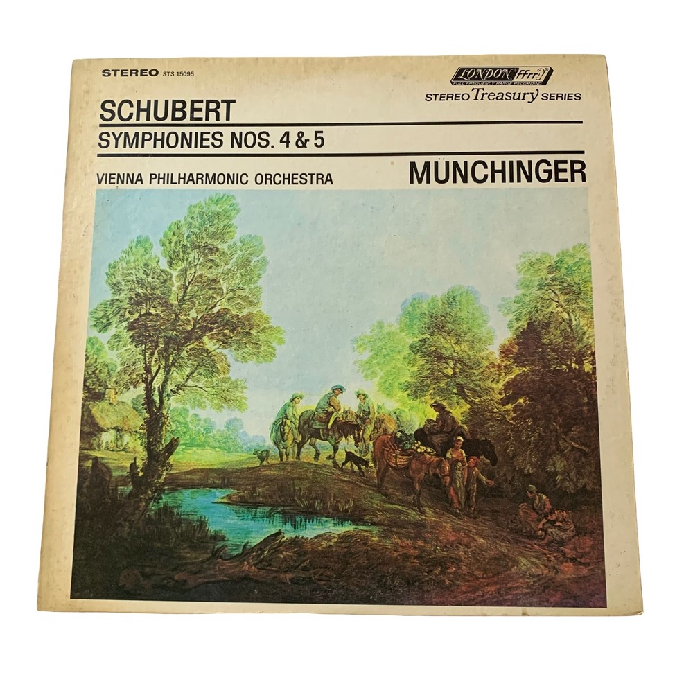 Schubert Symphonies 4 & 5 Vienna Philharmonic Munchinger London Vinyl
